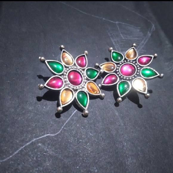 Multicolored Earrings - Picture 3 of 5